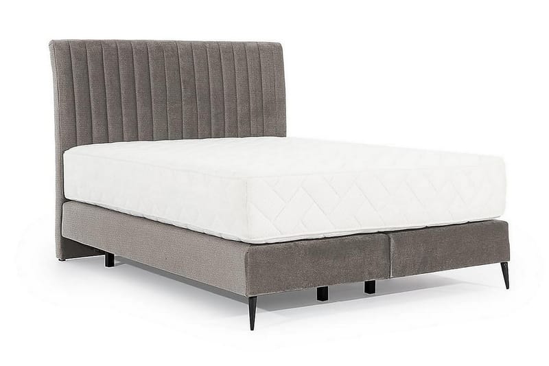 Narala Sängpaket Ramsäng 140x200 cm Grå - Möbler - Sovrum - Sängar - Ramsäng