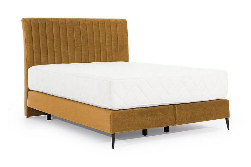 Narala Sängpaket Ramsäng 140x200 cm Gul - Möbler - Sovrum - Sängar - Ramsäng