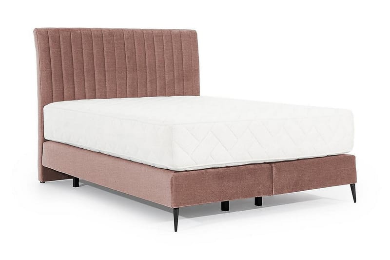 Narala Sängpaket Ramsäng 140x200 cm Rosa - Möbler - Sovrum - Sängar - Ramsäng