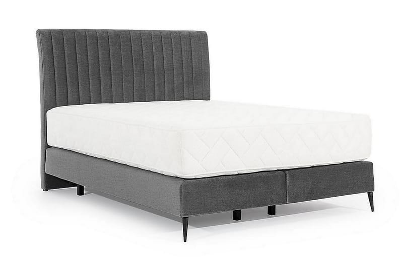 Narala Sängpaket Ramsäng 160x200 cm Grå - Möbler - Sovrum - Sängar - Ramsäng
