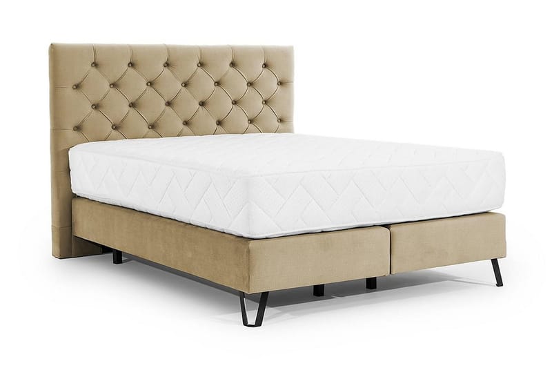 Nariko Sängpaket Ramsäng 140x200 cm Beige - Möbler - Sovrum - Sängar - Ramsäng