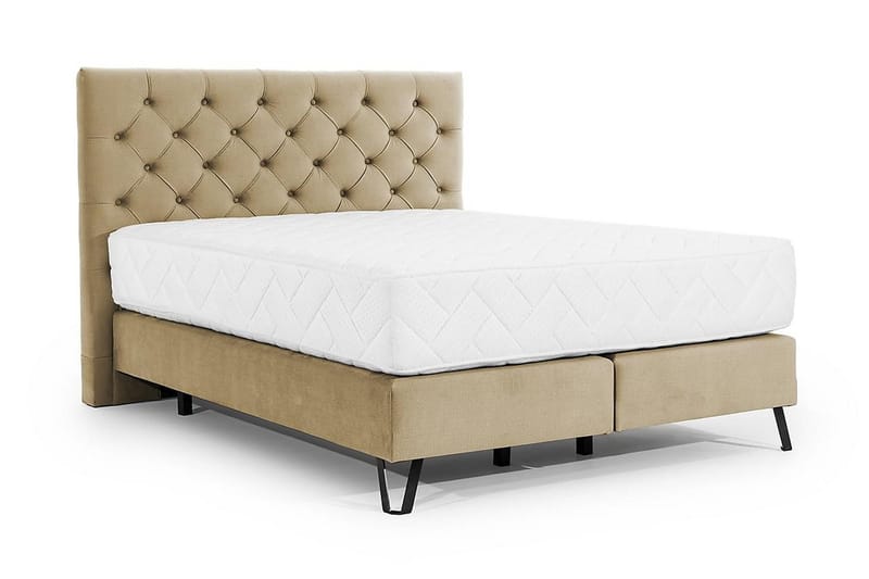 Nariko Sängpaket Ramsäng 140x200 cm Beige - Komplett Sängpaket - Ramsäng