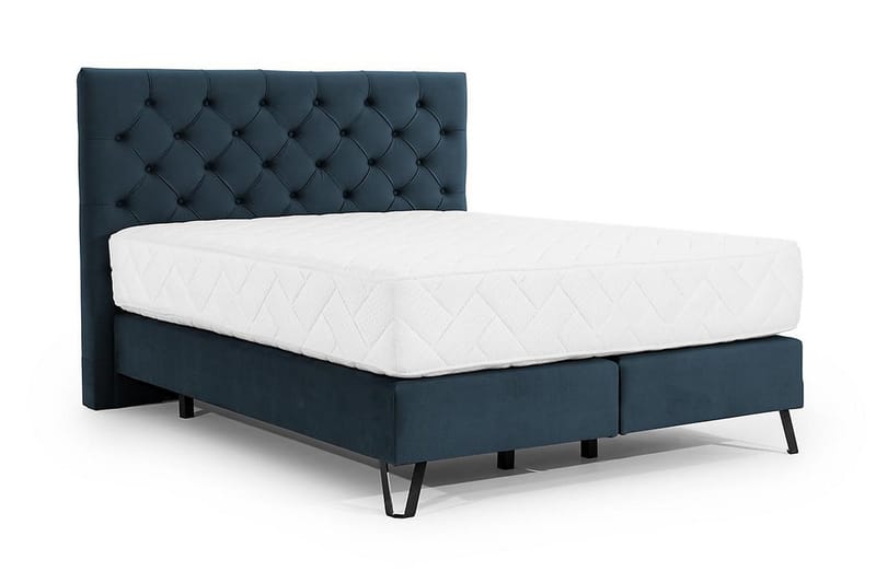 Nariko Sängpaket Ramsäng 160x200 cm Blå - Komplett Sängpaket - Ramsäng