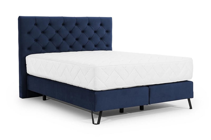 Nariko Sängpaket Ramsäng 160x200 cm Mörkblå - Komplett Sängpaket - Ramsäng