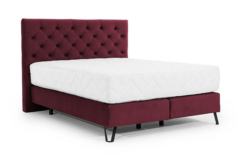 Nariko Sängpaket Ramsäng 180x200 cm Mörkrosa - Möbler - Sovrum - Sängar - Ramsäng