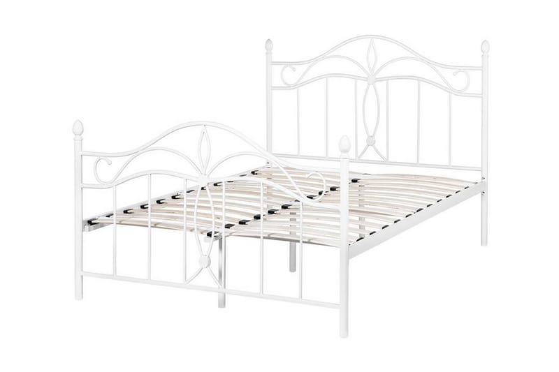 POLIGONO Ramsäng 140x200 cm Vit - Möbler - Sovrum - Sängar - Ramsäng