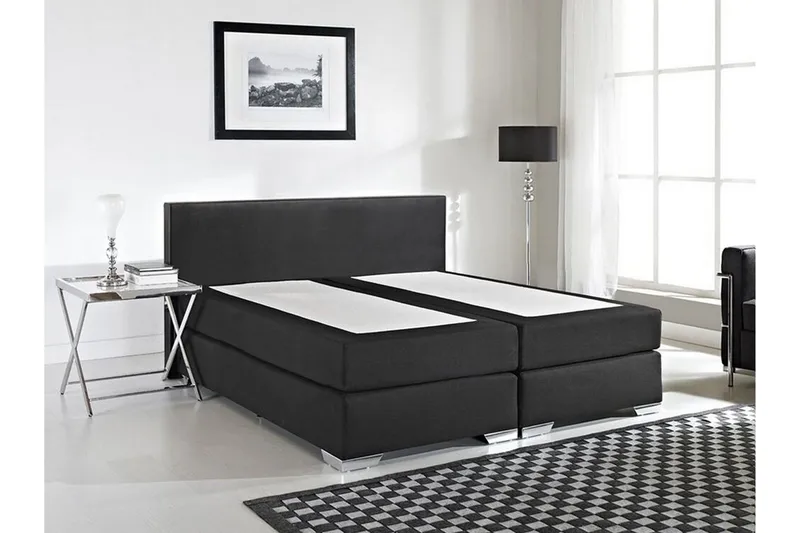 President Dubbelsäng 180|200 cm, Svart