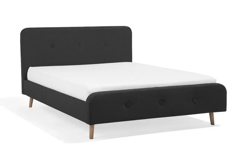 Rennes Sängram 140x200 cm - Grå - Möbler - Sovrum - Sängar - Ramsäng