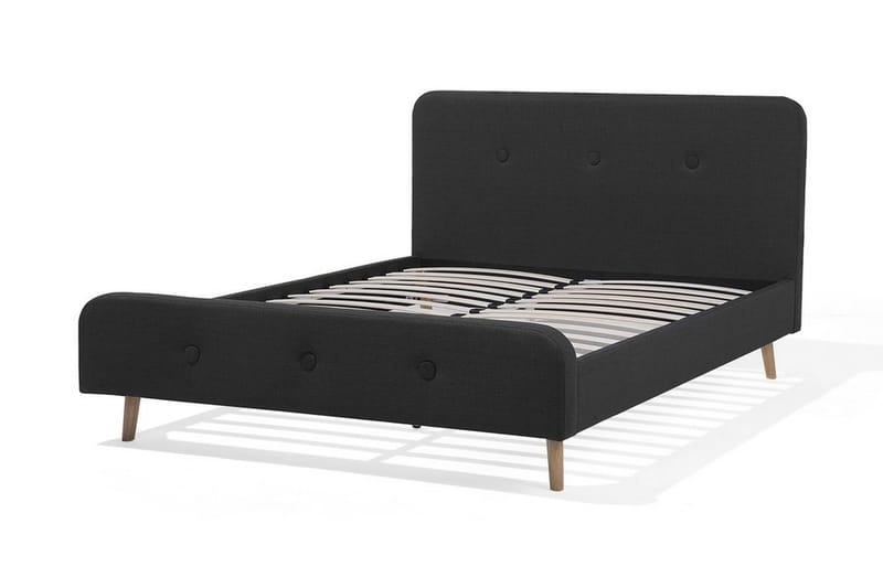 Rennes Sängram 140x200 cm - Grå - Möbler - Sovrum - Sängar - Ramsäng