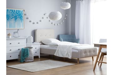 Rennes Sängram 90x200 cm - Beige - Möbler - Sovrum - Sängram & sängstomme