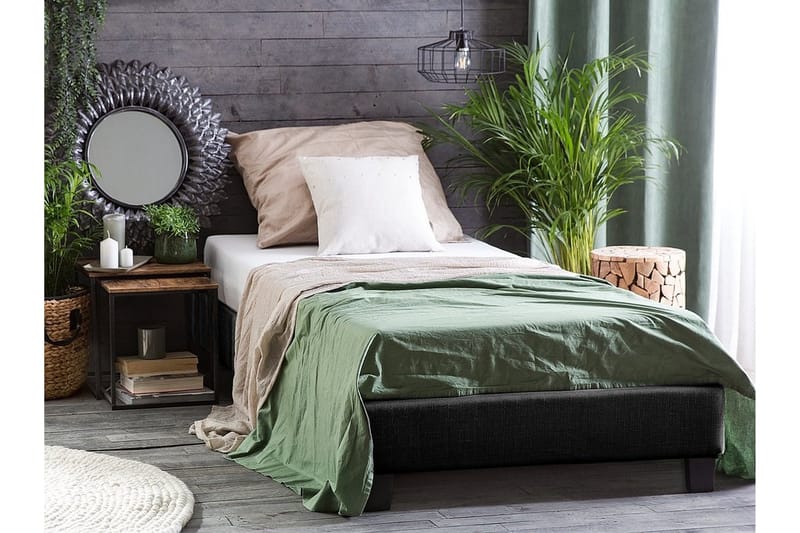 Roanne Sängram 90x200 cm  Grå - Grå - Möbler - Sovrum - Sängar - Ramsäng