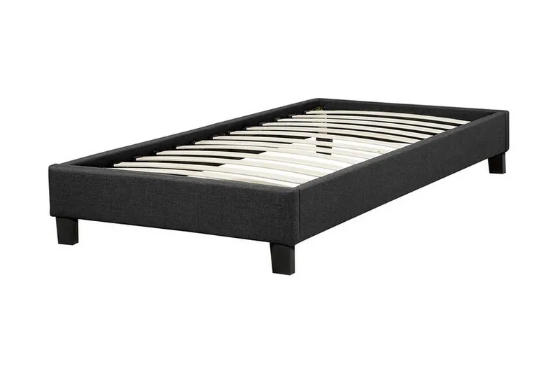 Roanne Sängram 90x200 cm  Grå - Grå - Möbler - Sovrum - Sängram & sängstomme