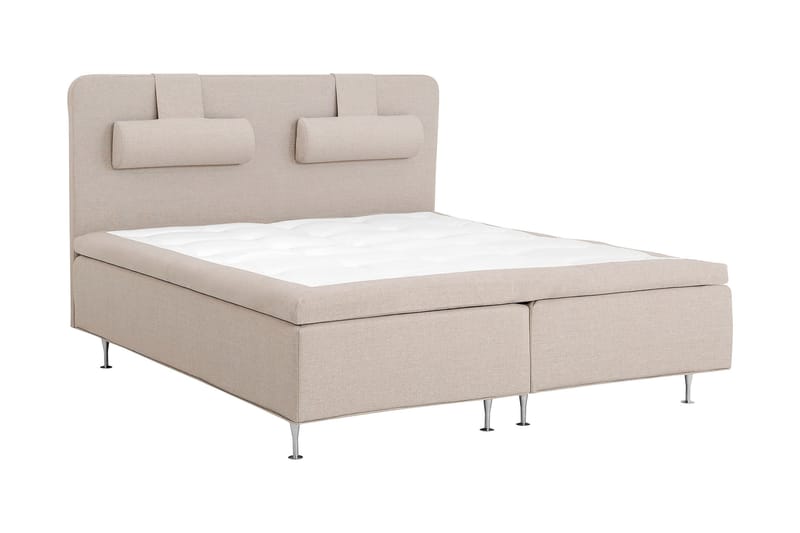 ROYAL Komplett Sängpaket Ramsäng 160 Fast Latex Beige - Möbler - Sovrum - Sängar - Komplett Sängpaket