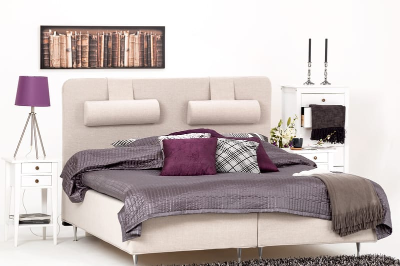 ROYAL Ramsäng 160x200 Fast Beige - Möbler - Sovrum - Sängar - Ramsäng