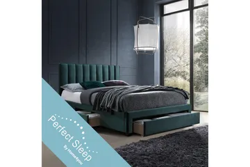 Säng Grace Med Madrass Harmony Delux 160x200 cm - Möbler - Sovrum - Sängar - Komplett Sängpaket