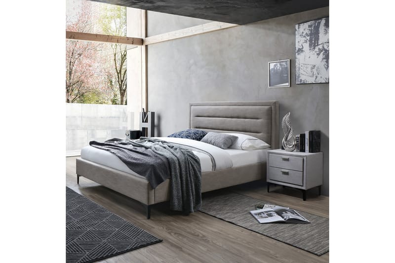Säng SELENE med madrass HARMONY DELUX 160x200cm - Komplett Sängpaket - Ramsäng