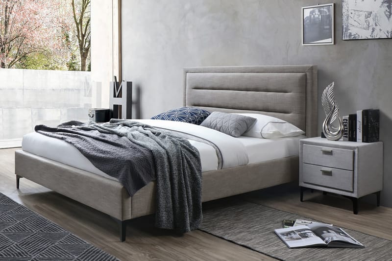 Säng SELENE med madrass HARMONY DUO 160x200cm - Komplett Sängpaket - Ramsäng