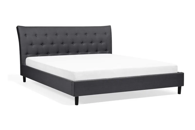 Saverne Dubbelsäng 180 200 cm - Grå - Möbler - Sovrum - Sängar - Ramsäng