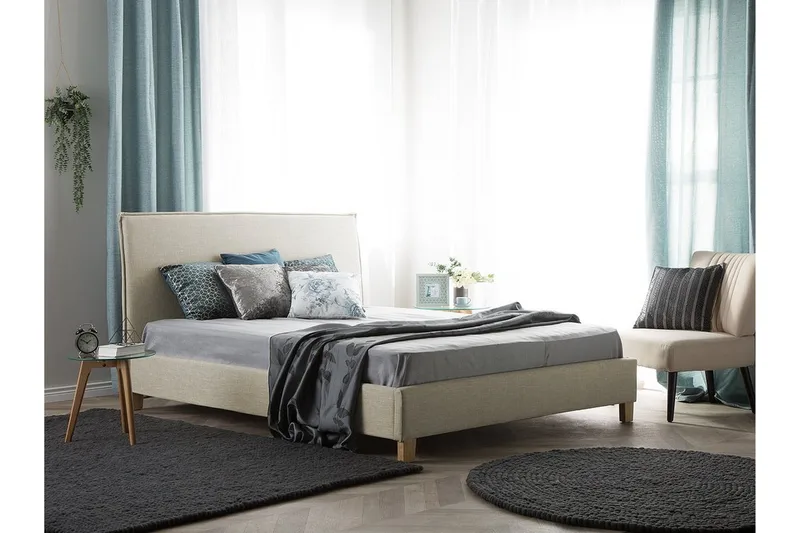 Sennez Dubbelsäng 140|200 cm - Beige - Möbler - Sovrum - Sängar - Ramsäng