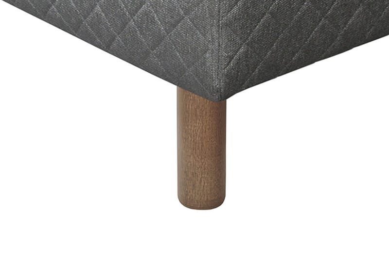 Sundborn Ramsäng 80x200 Medelfast Latex - Grå - Möbler - Sovrum - Sängar - Ramsäng