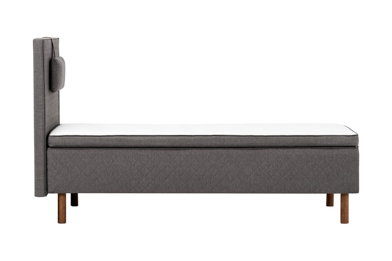 Sundborn Ramsäng 80x200 Medelfast Memory - Grå - Möbler - Sovrum - Sängar - Ramsäng