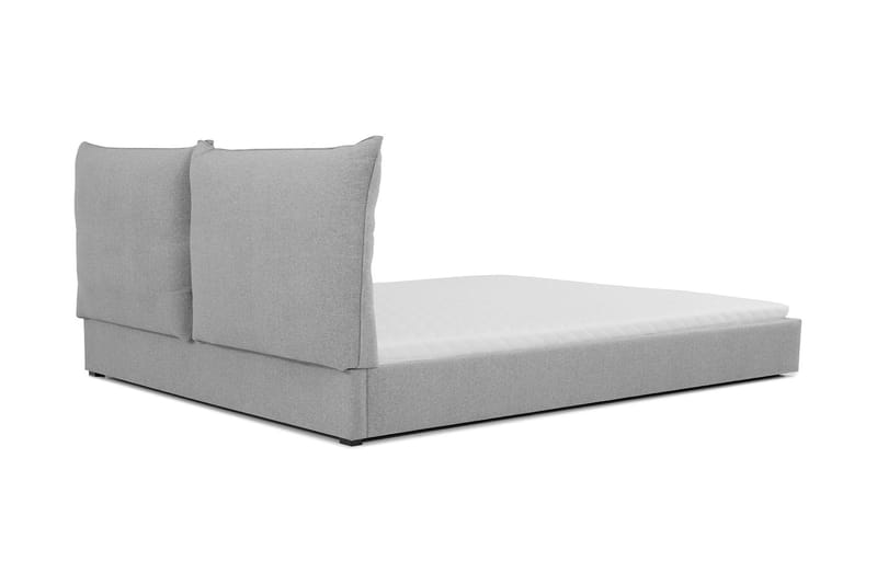 SZYMON Ramsäng 214x155x128 cm - Svart - Möbler - Sovrum - Sängar - Ramsäng