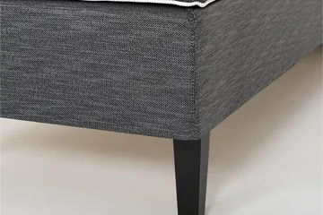 Viken Bas Ramsäng 120x200 cm - Grå/Ek - Möbler - Sovrum - Sängar - Ramsäng