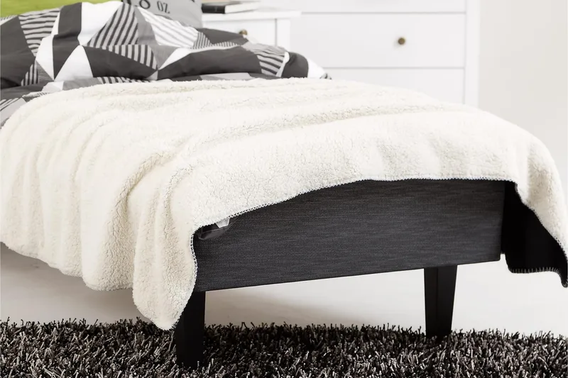 Viken Bas Ramsäng 80x200 cm - Grå/Ek - Möbler - Sovrum - Sängar - Ramsäng