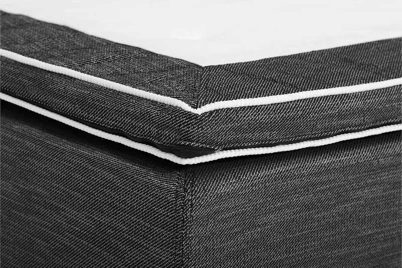 Viken Bas Ramsäng 80x200 cm - Grå/Ek - Möbler - Sovrum - Sängar - Ramsäng