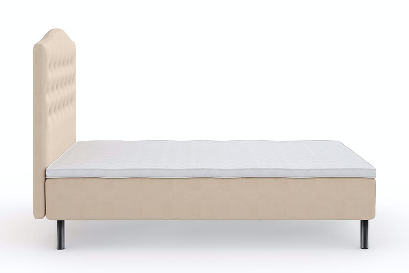 Wega Sängpaket Ramsäng 105x200 cm Beige - Komplett Sängpaket - Ramsäng