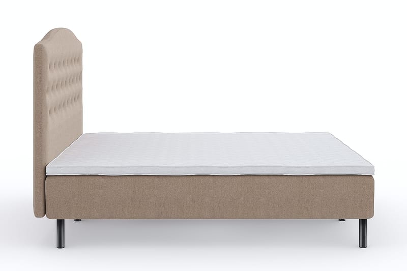 Wega Sängpaket Ramsäng 160x200 cm Brun - Komplett Sängpaket - Ramsäng