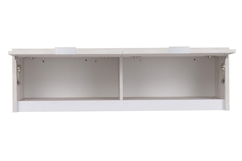 RARICK Ramsäng 182 LED-belysning Vit/Grå - Vit/Grå|Vit LED - Ramsäng