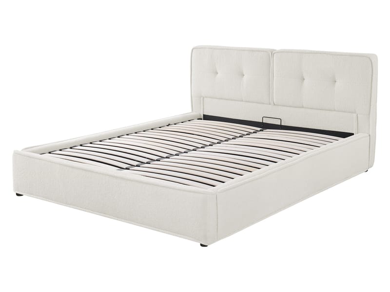 Renva Sängram 160x200 cm - Beige - Möbler - Sovrum - Sängar - Sängar med förvaring