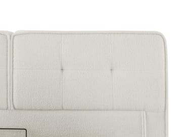 Renva Sängram 160x200 cm - Beige - Möbler - Sovrum - Sängar - Sängar med förvaring