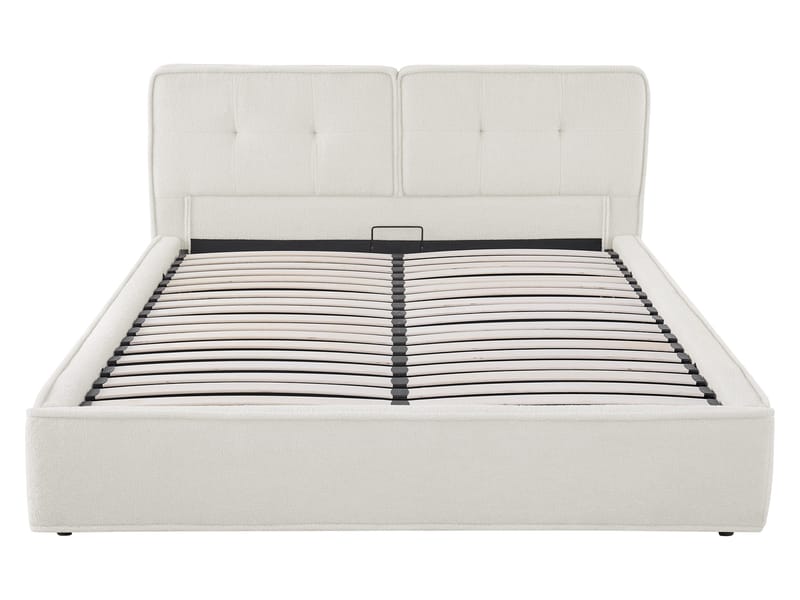 Renva Sängram 160x200 cm - Beige - Möbler - Sovrum - Sängar - Sängar med förvaring