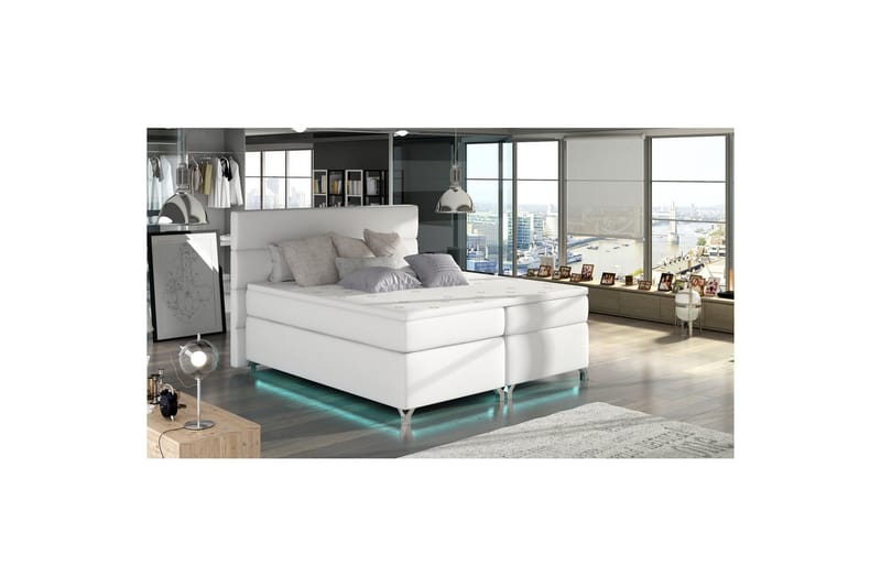 Resårbotten Eltap Amadeo med LED - Soft 17, Vit, 180x200 cm - Möbler - Sovrum - Sängar - Kontinentalsängar