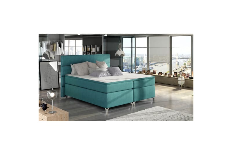 Resårbotten Eltap Amadeo - Orinoco 85, Blå, 140x200 cm - Möbler - Sovrum - Sängar - Komplett Sängpaket