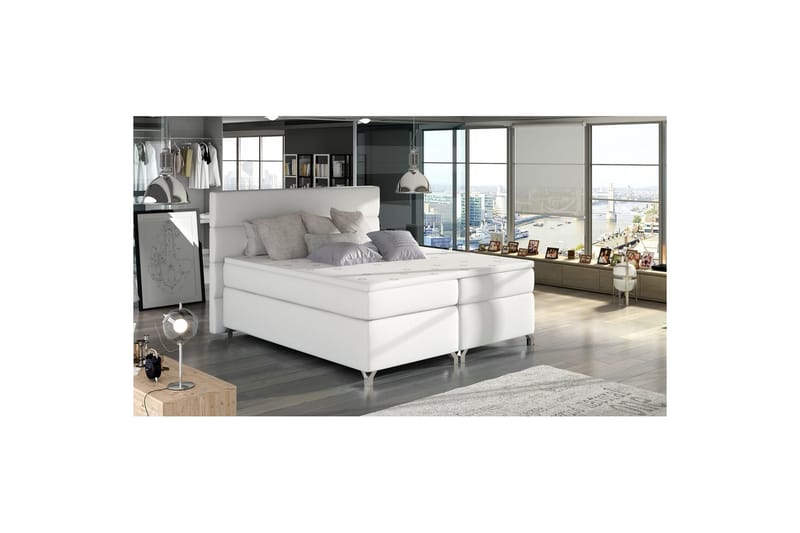 Resårbotten Eltap Amadeo - Soft 17, Vit, 160x200 cm - Möbler - Sovrum - Sängar - Komplett Sängpaket