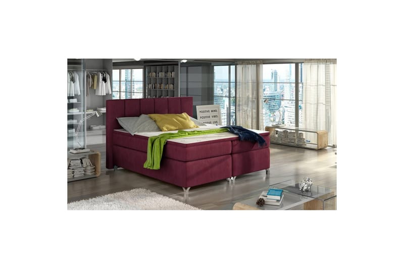 Resårbotten Eltap Basilio - Rivera 59, Röd, 140x200 cm - Möbler - Sovrum - Sängar - Kontinentalsängar