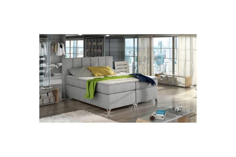 Resårbotten Eltap Basilio, Sawana 21, Grå, 180x200 cm