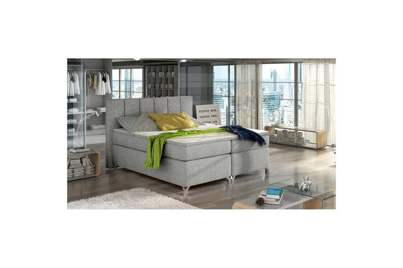 Resårbotten Eltap Basilio - Sawana 21, Grå, 180x200 cm - Möbler - Sovrum - Sängar - Kontinentalsängar