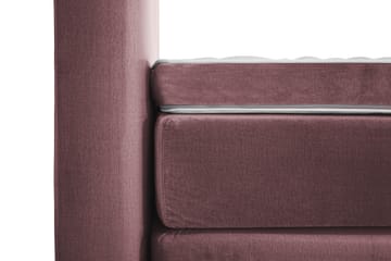 Royal Velvet Komplett Sängpaket 180x200 cm - Rosa med Höga Guldben - Möbler - Sovrum - Sängar - Komplett Sängpaket