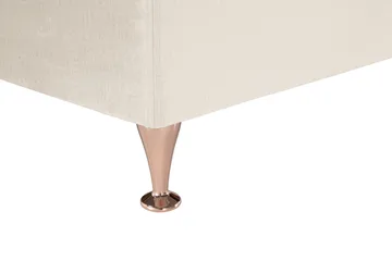 Royal Velvet Komplett Sängpaket 210x210 cm - Beige med låga rosében - Möbler - Sovrum - Sängar - Komplett Sängpaket