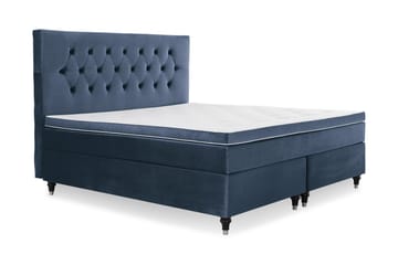 Royal Velvet Kontinentalsäng 160x200 cm - Mörkblå - Möbler - Sovrum - Sängar - Komplett Sängpaket