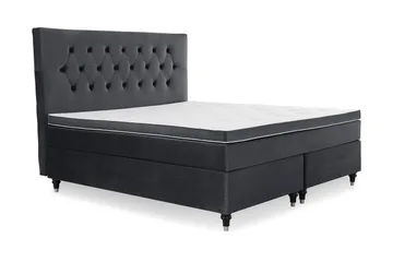 Royal Velvet Kontinentalsäng 160x200 cm - Svart - Möbler - Sovrum - Sängar - Kontinentalsängar