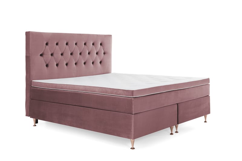 Royal Velvet Kontinentalsäng 180x200 cm - Rosa - Möbler - Sovrum - Sängar - Komplett Sängpaket