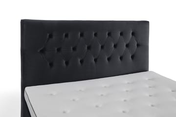 Royal Velvet Kontinentalsäng 180x200 cm - Svart - Möbler - Sovrum - Sängar - Komplett Sängpaket