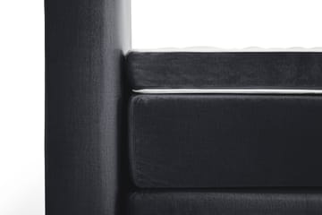 Royal Velvet Kontinentalsäng 180x200 cm - Svart - Möbler - Sovrum - Sängar - Komplett Sängpaket