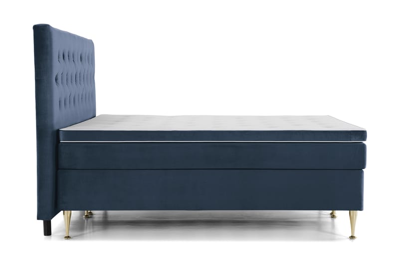 Royal Velvet Kontinentalsäng 210x210 cm - Mörkblå - Möbler - Sovrum - Sängar - Kontinentalsängar