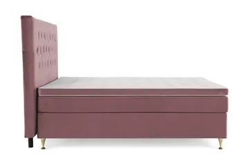 Royal Velvet Kontinentalsäng 210x210 cm - Rosa - Möbler - Sovrum - Sängar - Kontinentalsängar